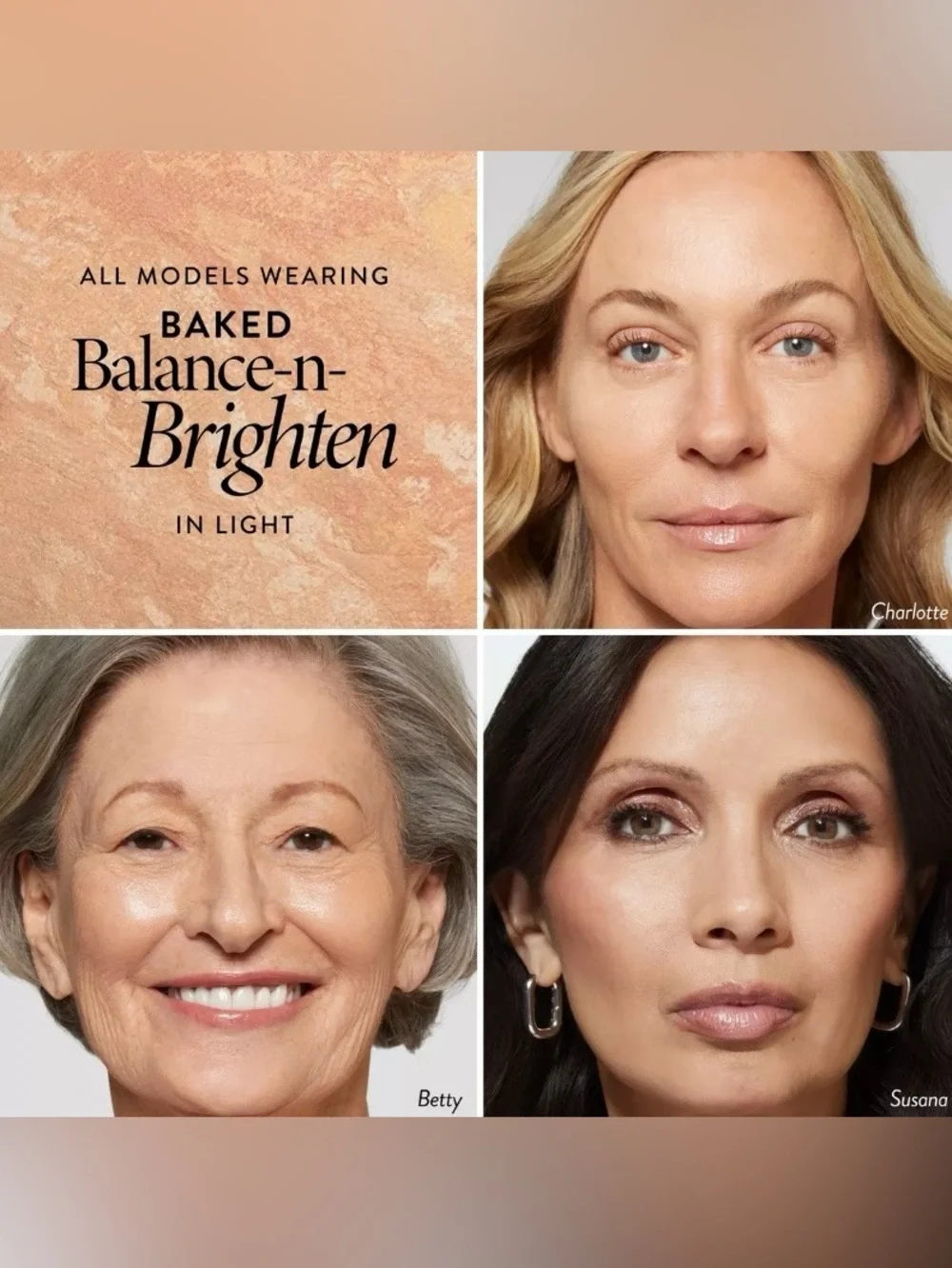 NWT Baked Balance-n-Brighten Color Correcting Foundation in Light
